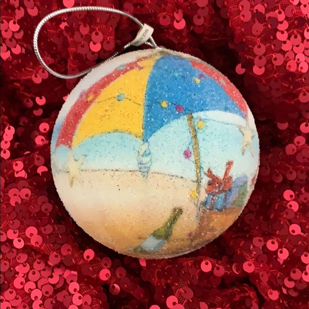 Santana Beach Christmas Ornament 10 left. - Picture 2 of 12